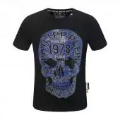 hommes designer t-shirt philipp plein round neck 1978 player